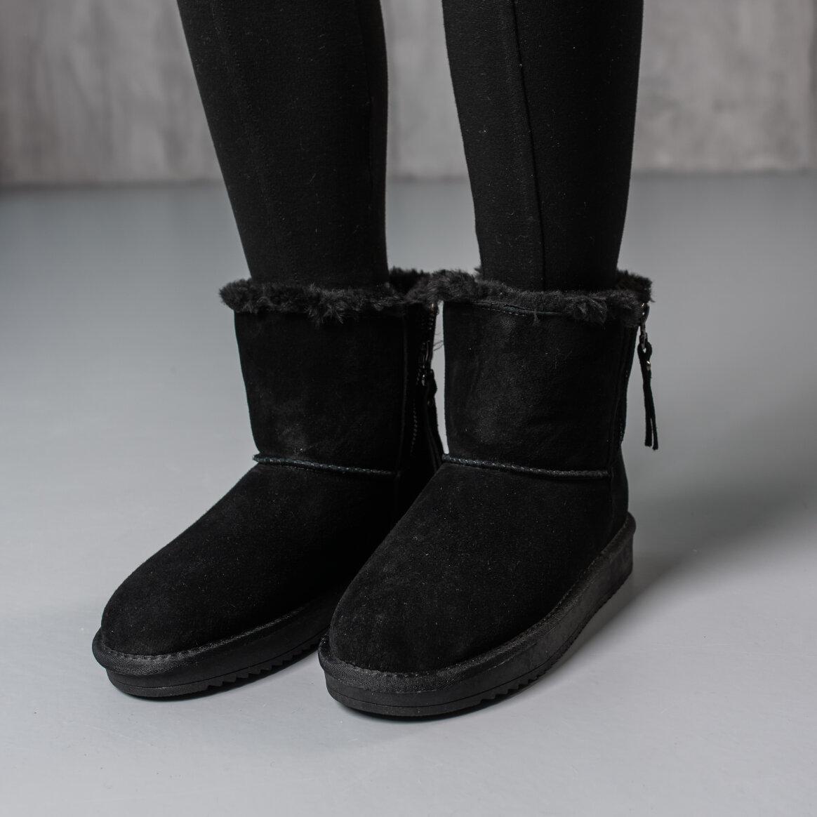 Уггі жіночі Fashion Fury 3816 36 розмір 23,5 см Чорний код ID 4432201