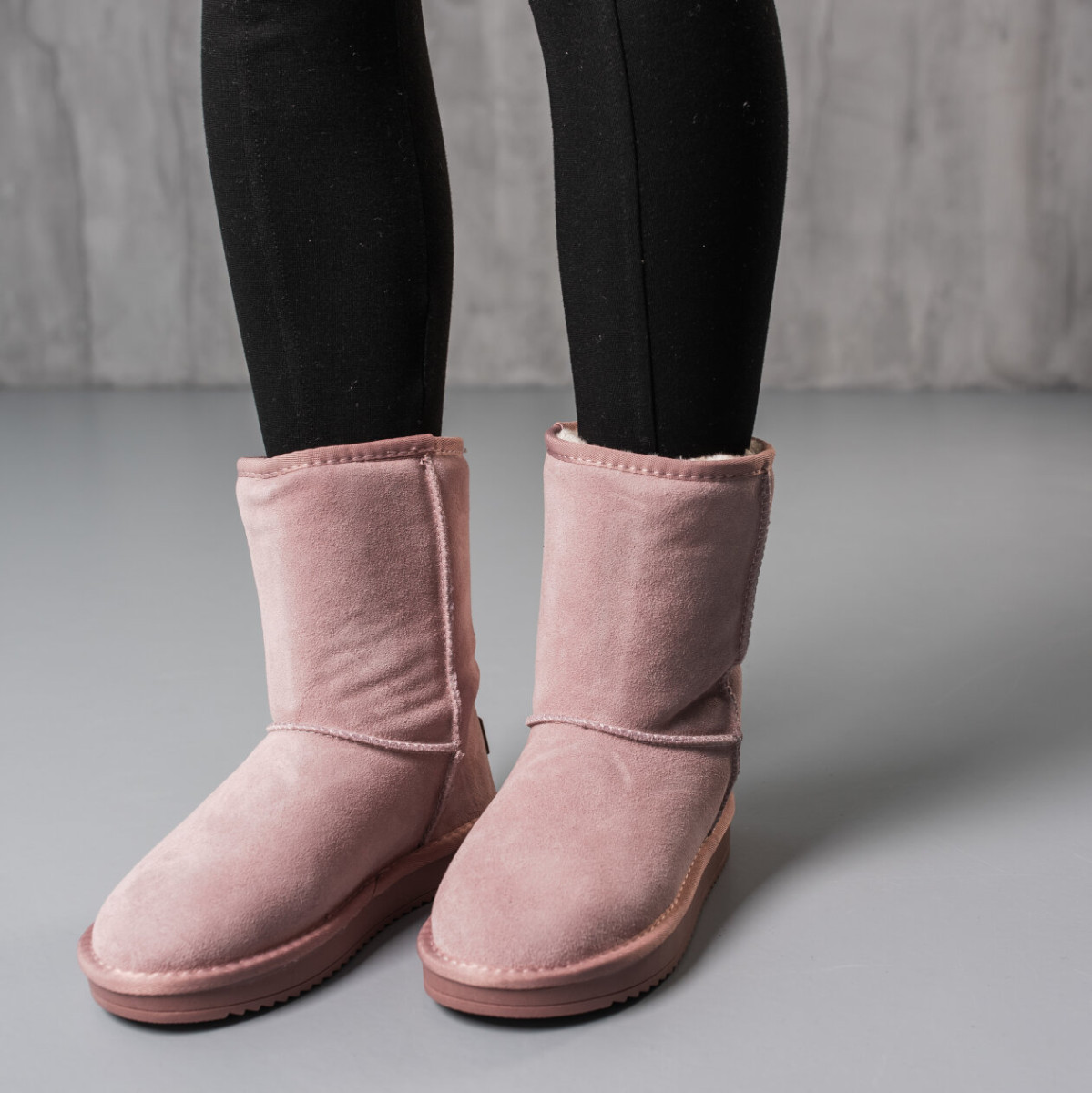 Уггі жіночі Fashion Polly 3817 36 розмір 23,5 см Рожевий код ID 4432207