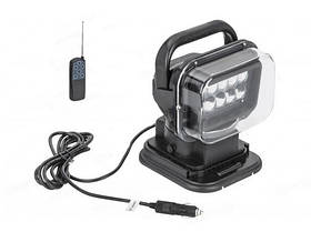 AutoLamp CH001-50W LED чорний світлодіодний 12 В пошуковий LED прожектор фара шукач 4000 Лм на човен