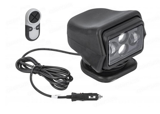 Пошуковий прожектор-фара на човен AutoLamp CH015-LED-60W 4800 lm чорний 12 В