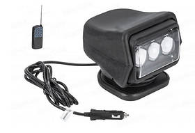 Пошуковий прожектор-фара на човен AutoLamp CH015B-LED-60W 4800 lm чорний 12 В