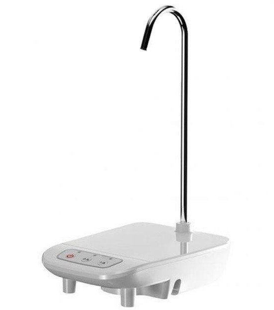 Помпа для води з підставкою USB CHARGE 8087, біла