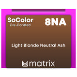 8NA (світлий блонд нейтральний попелястий) Стійка крем-фарба для волосся Matrix SoColor Pre-Bonded,90ml, фото 2
