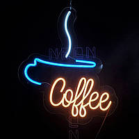 Неонова вивіска "Кава"