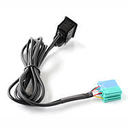 USB AUX панель і кабель для магнітол Hyundai KIA ISO 20-Pin юсб аукс адаптер порт Sportage Cerato Elantra та інших, фото 3