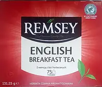 Чай Remsey English Breakfast Tea,75 пакетів