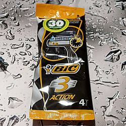 Станки для гоління Bic® 3 Action Aloe 4 шт.