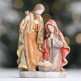 Фігурка-вертеп для різдвяних декорацій 16*11*8 см полістоун