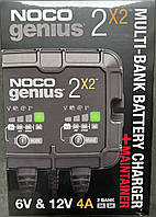 Зарядний пристрій NOCO GENIUS 2X2 6 V 12 V