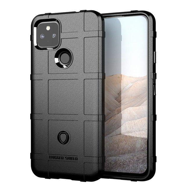 Протиударний чохол бампер Google Pixel 4a 5g чорний гумовий