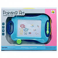 Детская магнитная доска для рисования Painting ART S HSM-50180 цветной развивающий планшет
