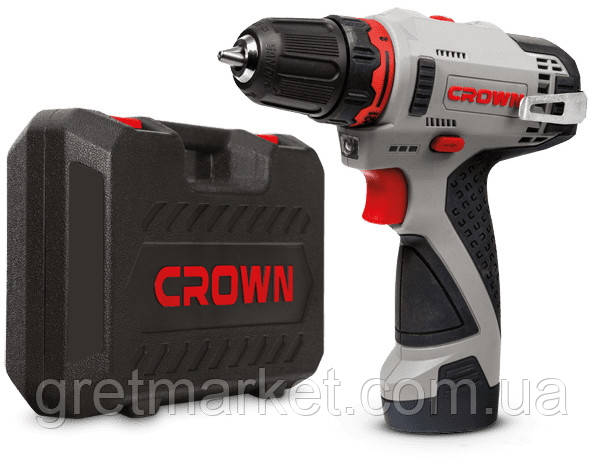 Шуруповерт акумуляторний CROWN CT21072HX-2, фото 1