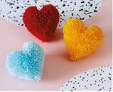 Пристосування для виготовлення помпонів у формі серця 6 см, фото 6
