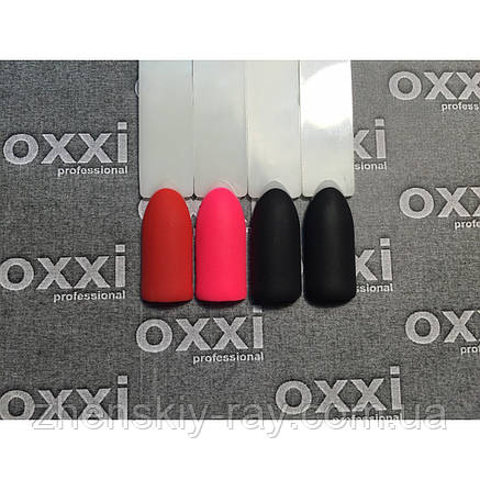 Топ матовий для гель-лаку Oxxi Matte Cashemir Top, 10мл, фото 3