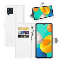 Чехол-книжка Litchie Wallet для Samsung Galaxy M32 4G White