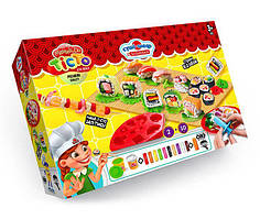 Набір креативної творчості TMD-10-02U "Тісто для ліпки "Master Do" ШЕФ-КУХАР СУШІ середня укр (6) "Danko Toys"