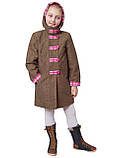 Пальто утеплене для дівчинки м-905 розмір 104 110 тм "Попелюшка", фото 8