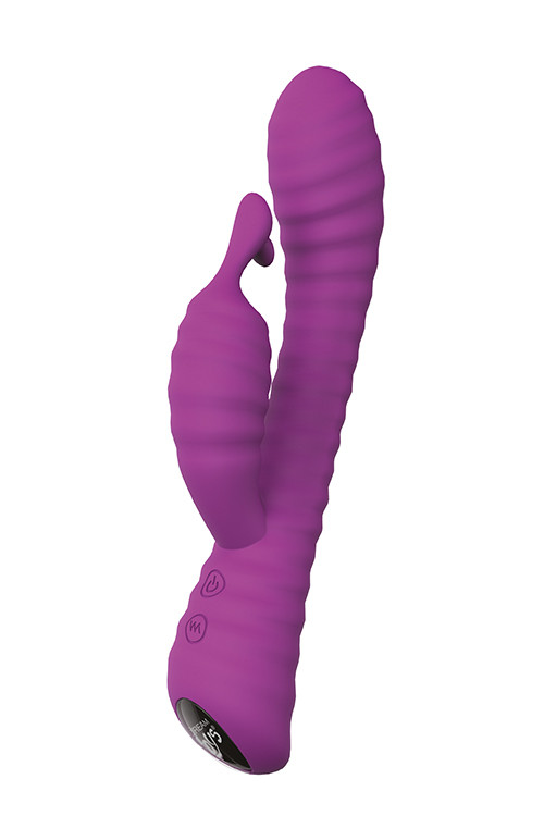 Рельєфний вібратор кролик Honey Bee Purple Dream Toys Vibes of Love
