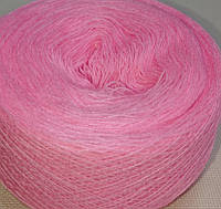 Акриловые нитки для вышивки 50 г Цвет ярко розовый