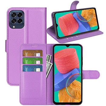 Чохол-книжка Litchie Wallet для Samsung Galaxy M53 5G Violet