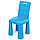 Дитячий ігровий пластиковий столик із двома стільцями Doloni 04680/1 Блакитний, фото 2