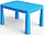 Дитячий ігровий пластиковий столик із двома стільцями Doloni 04680/1 Блакитний, фото 3