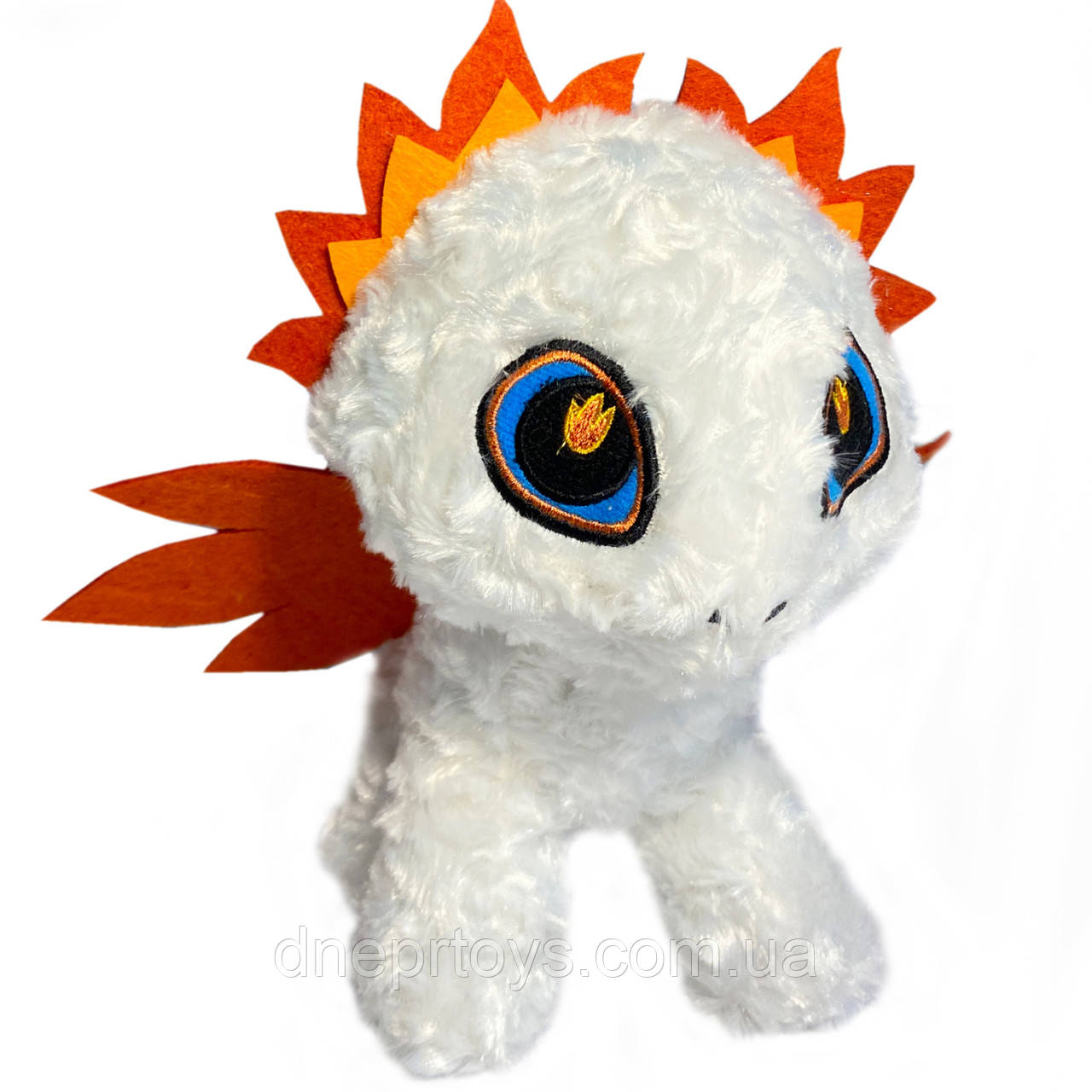 М`яка іграшка Копиця Бавовнятко палаючі очі, патріотична іграшка 22*11*22 (00518-1), фото 1