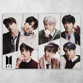 Плакат постер K-Pop "BTS / БТС" №5