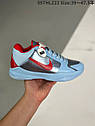 Nike Zoom Kobe 5 Protro Blue Silver Red чоловічі баскетбольні кросівки, фото 7