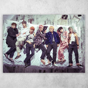 Плакат постер K-Pop "BTS / БТС" №7