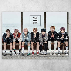 Плакат постер K-Pop "BTS / БТС" №12