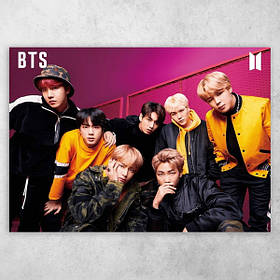 Плакат постер K-Pop "BTS / БТС" №15
