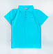 Футболка Поло для хлопчика дитяча, SmileTme, Смайл Тайм,, бірюзова, фото 6
