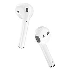 Навушники вкладиші безпровідні з мікрофоном Hoco EW06 True Wireless Bluetooth в кейсі Білий (EW06), фото 5