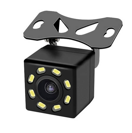 Камера заднього виду для автомобіля NZY K0196P 8IR LED 170° Чорний, фото 2