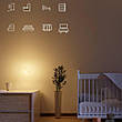 Лампа-нічник з датчиком руху Baseus Light garden intelligent iduction Warm light Білий (DGYUA-GB02), фото 7