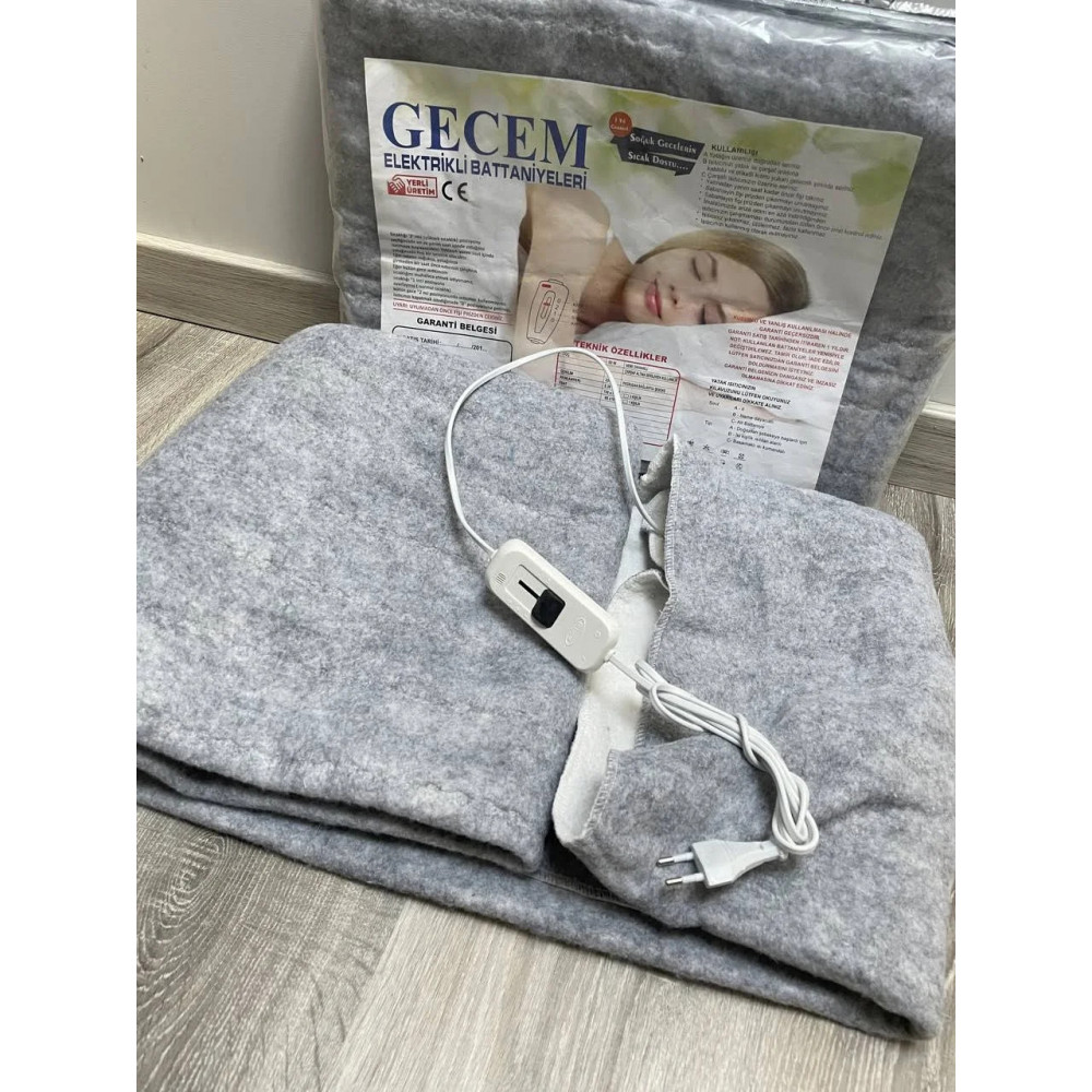 Електропростирадло турецького виробника "GECEM" 115x155cm з підігрівом