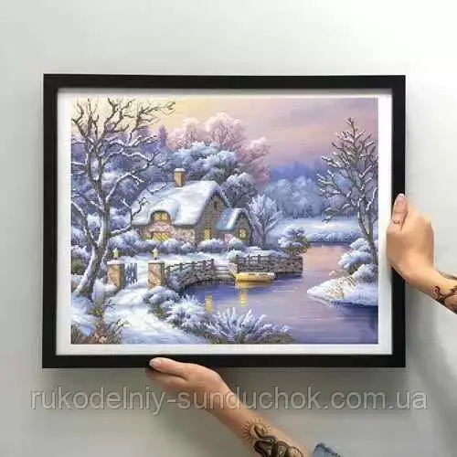 Заготовка для вишивки ТМ Золота Підкова Зима ЗПП-007, фото 1