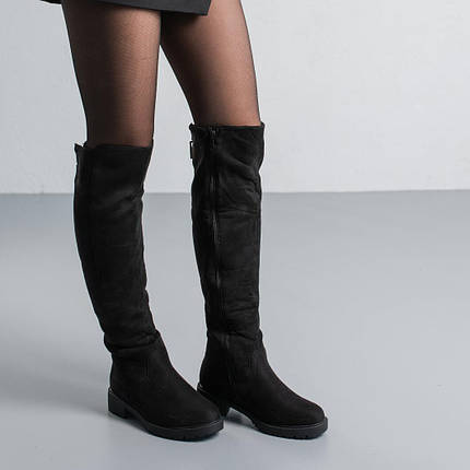Ботфорти жіночі зимові Fashion Shella 3860 36 розмір 23,5 см Чорний ID 4432471, фото 1