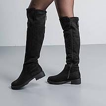 Ботфорти жіночі зимові Fashion Shella 3860 36 розмір 23,5 см Чорний ID 4432471, фото 6