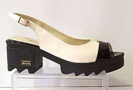 Босоніжки жіночі лакові Guero 1146 розмір 37