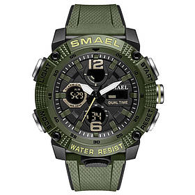 Чоловічий тактичний годинник Smael 8039 Army Green