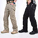 Штани чоловічі тактичні літні Urban Tactical міський стиль колір чорний склад бавовна 98 % спандекс2%, фото 3
