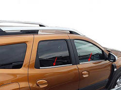 Хром молдинг скла Renault/Dacia Duster 2018+