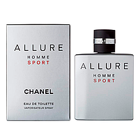 Chanel Allure Homme Sport Туалетна вода 100 ml (Чоловічі Шанель Аллюр Хоум Спорт Парфуми Алюр Хом Чоловічі Парфуми), фото 4