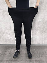 Лосини жіночі теплі на хутрі Легінси зимові у великих розмірах (Польща) Розмір L-XL, фото 2