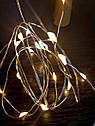 Гірлянда на батарейках Xmas 20 Led Copper Bottle Warm White, фото 5