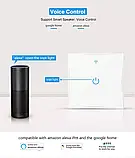 Смарт-вимикач світла для розумного дому ks-601 Wi-Fi односторонній, фото 5