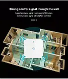 Смарт-вимикач світла для розумного дому ks-601 Wi-Fi односторонній, фото 9