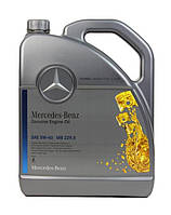 Моторное масло Mercedes Benz Genuine Engine Oil SAE 5W40 MB 229.5 ACEA A3/B4, API SN/CF (5л) A000989860613